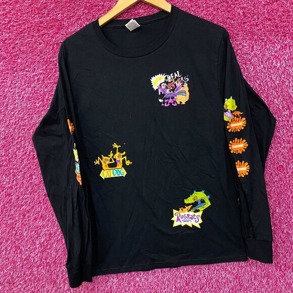 Nickelodeon Nicktoons Graphic Design Long Sleeve T-Shirt Small - Picture 3 of 4